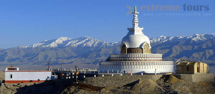 Shanti Stupa leh Ladakh India