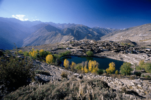 Nako lake, spiti valley, India