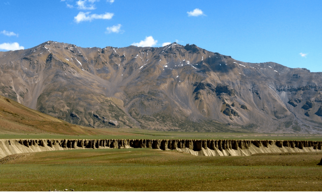 View from tha camp sites at sarchu leh manali highway India