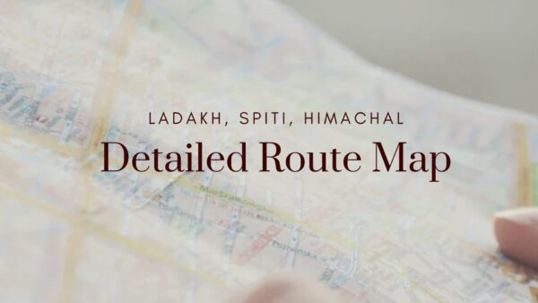 detailed route ladakh himachal spiti