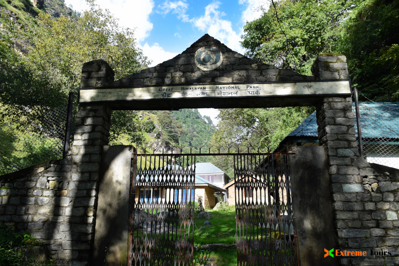 Great Himalayan National Park Gate