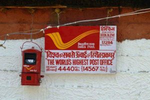 Highest Post Office of the world