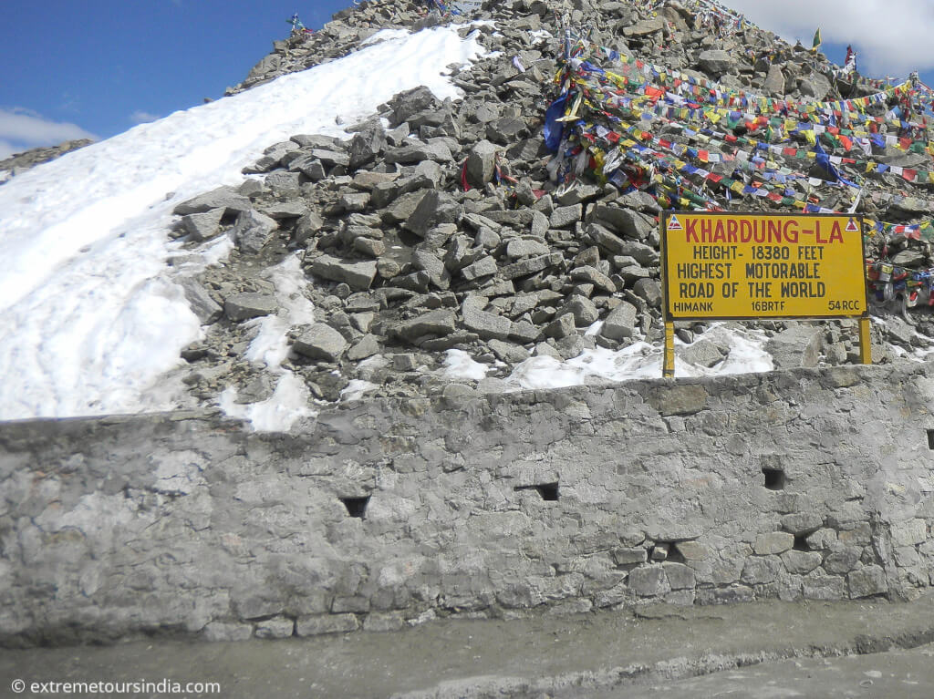 Highest Motorable Pass of the world. All weather connectivity - Khardungla Pass