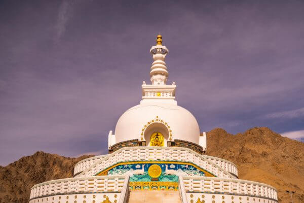 Shanti Stupa - the peace monument